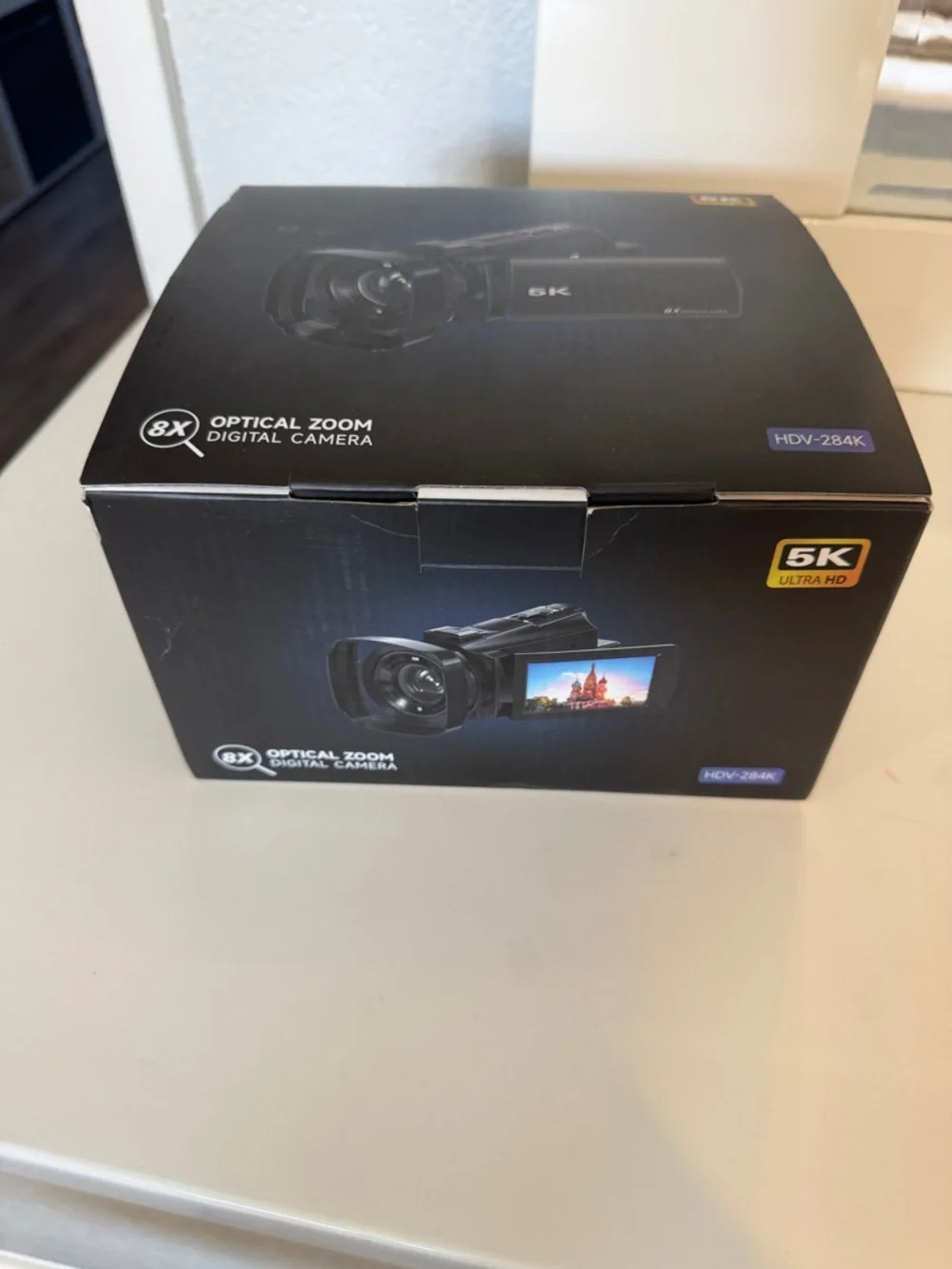5K Ultra HD Digital Camcorder Box - Black
